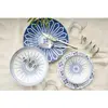 Hermia Concept - Service de table en Porcelaine bleu - 24 pièces T.U