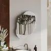 Homitis - Miroir mural avec rangement Carrara carrara - 60x75x13 cm OS
