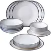 Hermia Concept - Service de table  en Porcelaine - 24 pièces multicolore T.U