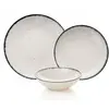 Mioli - Service de Table en Porcelaine multicolore  - 24 pièces T.U