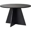 Table à manger ronde en aggloméré Virella