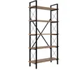 Hanah Home Etagère en aggloméré et métal elysian pin, noir