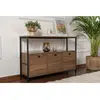 CONCEPT1 Solace noyer noir 120 x 29,5 x 77cm 241NRD1343