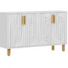 MENZZO Asir Group Llc - Buffet 4 portes en aggloméré Rodney