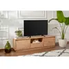 Hanah Home Meuble TV en Pin Atlantique avec Rangement Spacieux 160x42x29.5 cm - Conception Robuste et Élégante