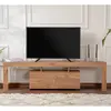 Homitis Cotecosy - Meuble tv en Pin Atlantique, 31x180x50 cm, Pour le Salon