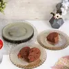 Mioli - 6 Assiettes à dessert fume - D.21 cm OS