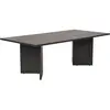 Homitis - Table basse Sabin noire - 119x40x60 cm OS