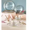 Mioli - Service de table transparent - 18 pièces OS