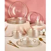Mioli - Service de table transparent - 18 pièces OS