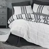 Mijolnir - Parure housse de couette Nobby anthracite 140x200 cm