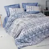 Mijolnir - Parure housse de couette Cleo bleue 240x220 cm