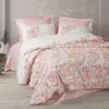 Housse De Couette, Housse De Couette, Linge De Lit Set 100% Coton Rose