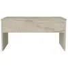 NAIDA Hanah Home Akilli, mélamine, Travertine, Taille Unique