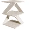 MULTIMARQUES Asir Group Llc - Table d'appoint géométrique Albeni