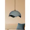 Opviq - Suspension BK204 bleu/doré - 22 à 62 cm OS