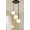 Sheen - Lustre BRZ-343420 noir/blanc  - H.20 à 80 cm OS