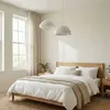 Opviq - Lustre Loval 40 40 T Luna blanche - 50 x 50 x 35 cm OS