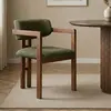 Homitis - Chaise Toscane vert noyer - l. 54 cm x H. 76 cm x P. 54 cm O...