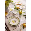 Hermia Concept - Service de table jaune - 24 pièces OS