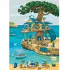Magnolia Puzzle 1000 Pièces : Chats dans l’Arbre