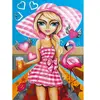 Magnolia Puzzle 1000 Pièces : Dame en Rose