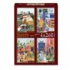 Puzzle 4x260 pièces : Claire Morris