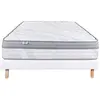 Luxury Literie Ensemble Matelas Relaxation (160 x 200 cm, Sommier Eco)