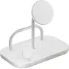 Non communiqué ZENS 4-in-1 Magnetic + Watch Wireless Charger - Support de chargement sans fil + adaptateur secteur - 65 Watt - Fast Charge - blanc/argent