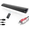 Barre de Son ZGEER - Support RCA/AUX/Optique/USB/TF - Bluetooth 5.0 - ...