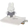 Pioupiou et Merveilles Doudou plat Miffy fluffy bleu
