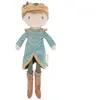 Poupée Bébé Souple Enfant Douce Jeu D'imitation Bleu, Jaune, Marron