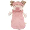 Poupée Bébé Souple Enfant Avec Vêtements Amovibles Rose, Marron