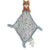 Doudou carré renard MULTICOLORE Little Dutch