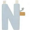 Lettre N BLEU Little Dutch
