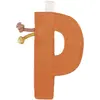 Lettre P MARRON Little Dutch