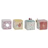 Lot de 4 cubes doux  MULTICOLORE Little Dutch