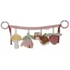 Little Dutch Chaîne D'activités Pour Poussette Rose, Jaune, Vert, Beige, Mult