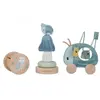Coffret 3 jeux d'éveil en bois FSC MULTICOLORE Little Dutch