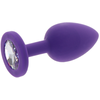 Plug Bijou DIAMOND BOOTY S 6 x 2.8cm Violet 