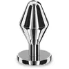 Merkloos / Sans marque Plug Anal Acier Massive Steel Pleasure Medium