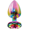 Bijou anal TWILIGHT RAINBOW L 8.5 x 4cm 