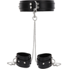 Taboom Kit Collier BDSM Heavy D-Ring et Menottes Luxury Bondage