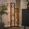 Ecolumeo Bologna Lampadaire E27 à 5 sources lumineuses, BE614-7452/77,