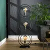 Ecolumeo Chicago Lampadaire E27 à 3 sources lumineuses, BE614-8322/76,