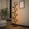 Ecolumeo Onooro New York Lampadaire E27 à 8 sources lumineuses, BE614-8402/76,