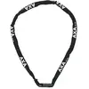 Axa lock chain rigide 120cm code lock noir (carte)