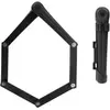 Antivol vélo pliable à clé AXA Fold 100 Pro 1,00m + support noir