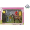 Kids Globe 640120 Coffret de jeu avec cheval 13 cm et accessoires - Kidsglobe 640120