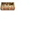 Kids GLOBE Ecuries de Ferme avec 7 Compartiments 1:24 Chevaux Jouets Enfants